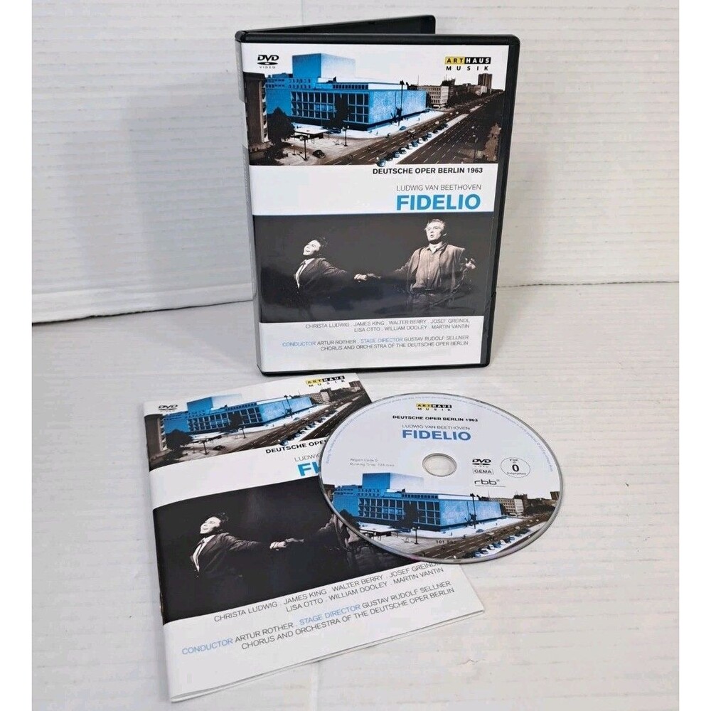 Beethoven Fidelio Op. 72 DVD Pre-Owned Arthaus Musik Opera Classical Music
